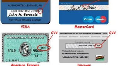 Kredi Kartının Arka Yüzündeki Cvv Kodu Hangisidir?