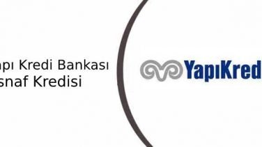 Yapı Kredi Bankası Esnaf Kredisi