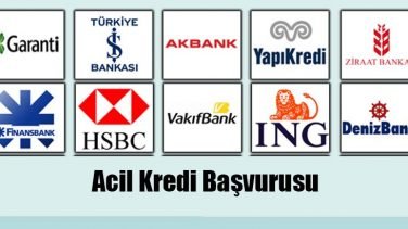Acil Kredi Başvurusu