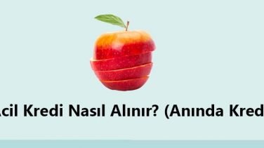 Acil Kredi Nasıl Alınır? (Anında Kredi) 2020